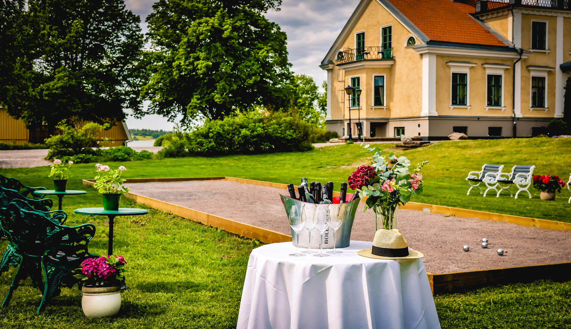 Boule på Krägga Herrgård